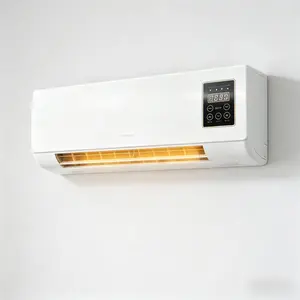 Wall Mounted Fan Ultra Quiet Operation Natural Airflow for Bedroom Living Room Office