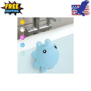 Bathroom Bathtub Overflow Drain Cover- Silicone Bath Tub Drain Cover