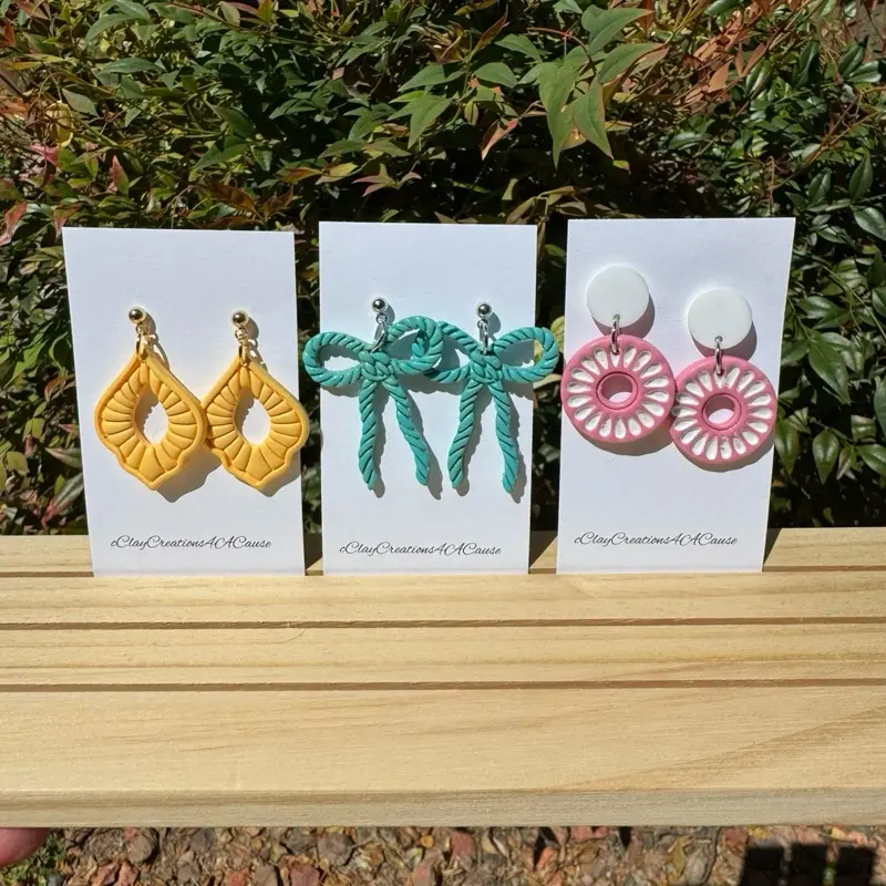 You Pick 1 pair  Dainty Dangles or Hoop during live reveals