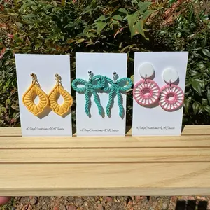 You Pick 1 pair  Dainty Dangles or Hoop during live reveals
