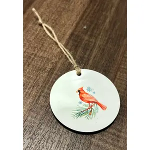 Winter Cardinal Ornaments