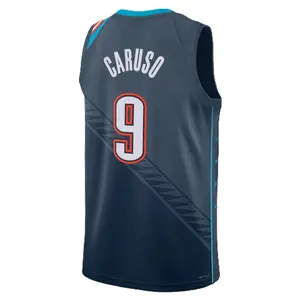 A. Caruso #9 Swingman Basketball Jersey Finals 2026 full logo