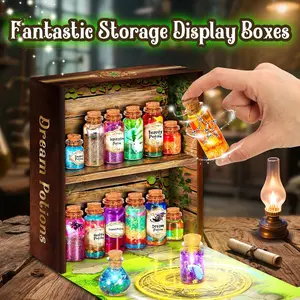 Creative Magic Potion Kit for Kids – DIY Magic Box for Girls Ages 6–11 – Craft & Science Toy Set – Perfect Gift for Girls Ages 6, 7, 8, 9, 10, 11