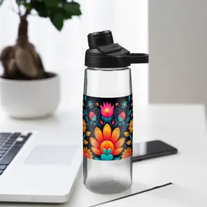 Bright Blooms CamelBak Eddy Magnetic Top Water Bottle
