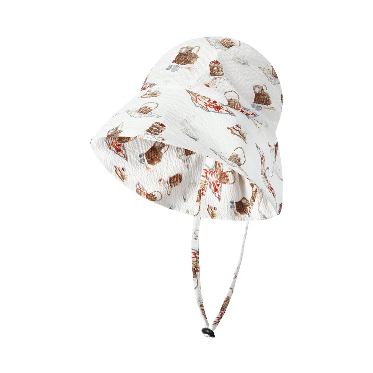 {Milkbarn} Cotton Wide Brim Sun Bonnet :: Picnic