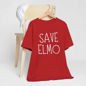 Political Protest Save Elmo Unisex Tee, Public Broadcasting Anti Trump TShirt, Activist Gift, Resist Tee, Political Activism Shirt, Tshirt, Sweatshirt, Hoodie, 2025, Political protest, public education, funny protest tshirt, Political tshirt