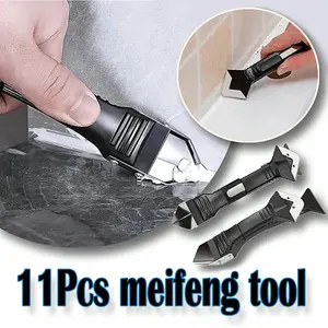 5-in-1 caulking tool Silicone scraper squeegee squeegee squeegee caulking angle beauty crack trowel tool cement slurry scraper set multifunctional home.