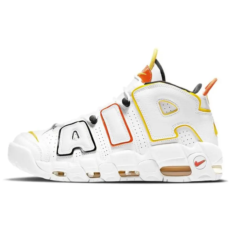 Nike Air More Uptempo Rayguns Retro Comfort Mid Top Basketball Shoes Men's DD9223-100