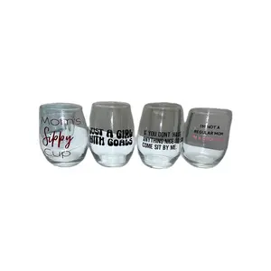Customized Wine Glass Personalized Gift Funny Quotes Mean Girls Drinkware