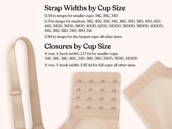 HSIA Pearl Shimmer Plus Size Up to J/K/L Cup Unlined Scalloped Embroidery Full Coverage Comfort Underwire Non-Padded Minimizer Bra for Big Busted Women