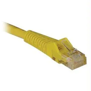Tripp Lite 6-ft. Cat6 Gigabit Snagless Molded Patch Cable- Yellow - N201-006-YW