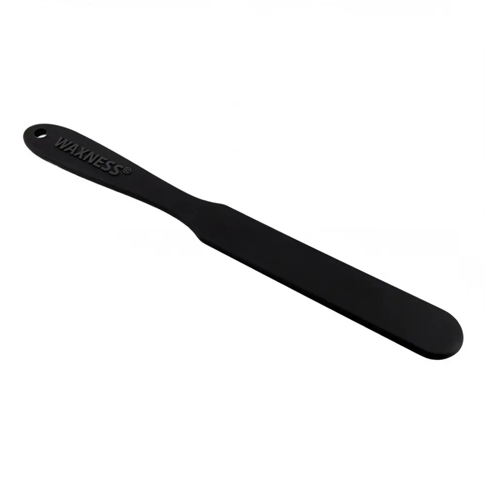 WAXNESS SILICONE WAX STIRRING LARGE SPATULA BLACK 12" X 1.18"