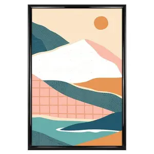 Mainstays Marco para Póster Redondeado Negro de 20x30