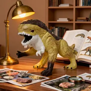 Jurassic Park Velociraptor Toy Figure, Dinosaur Collectible Model, Realistic Design, Perfect Gift for Kids & Collectors