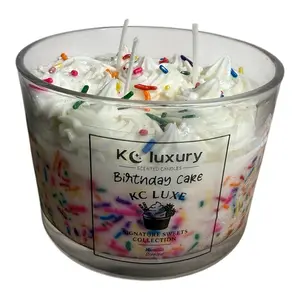 KC Luxury Birthday Cake Candle