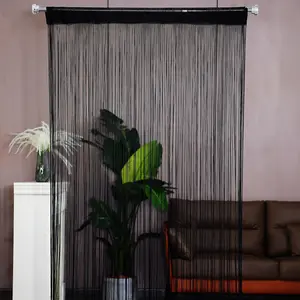 Tassel Curtain, 1 Count Home Decorative Door Curtain, Bedroom Living Room Kitchen Drape