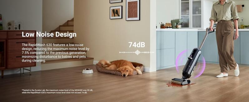 Eureka RapidWash 630 Cordless Wet Dry Cleaner 170° Reclinable Hot Air Drying Self Cleaning Vacuum Mop Combo for Hard Floors Pet Hair Sticky Messes Jumpstart Sale Eureka RapidWash 630 Cordless Wet Dry Cleaner 170° Reclinable Hot Air Drying Self Cleaning Vacuum Mop Combo for Hard Floors Pet Hair Sticky Messes Jumpstart Sale