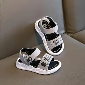 [Boys' Summer Sandals] Soft-Soled Non-Slip Summer Sandals for Boys - Casual Beach Shoes for Older Kids