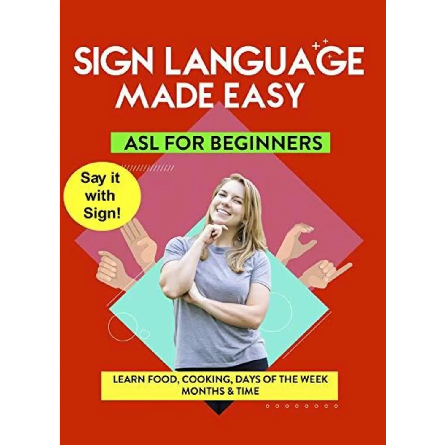 ASL Learn Food, Cooking, Days Of The Week  [DVD Video Disc]