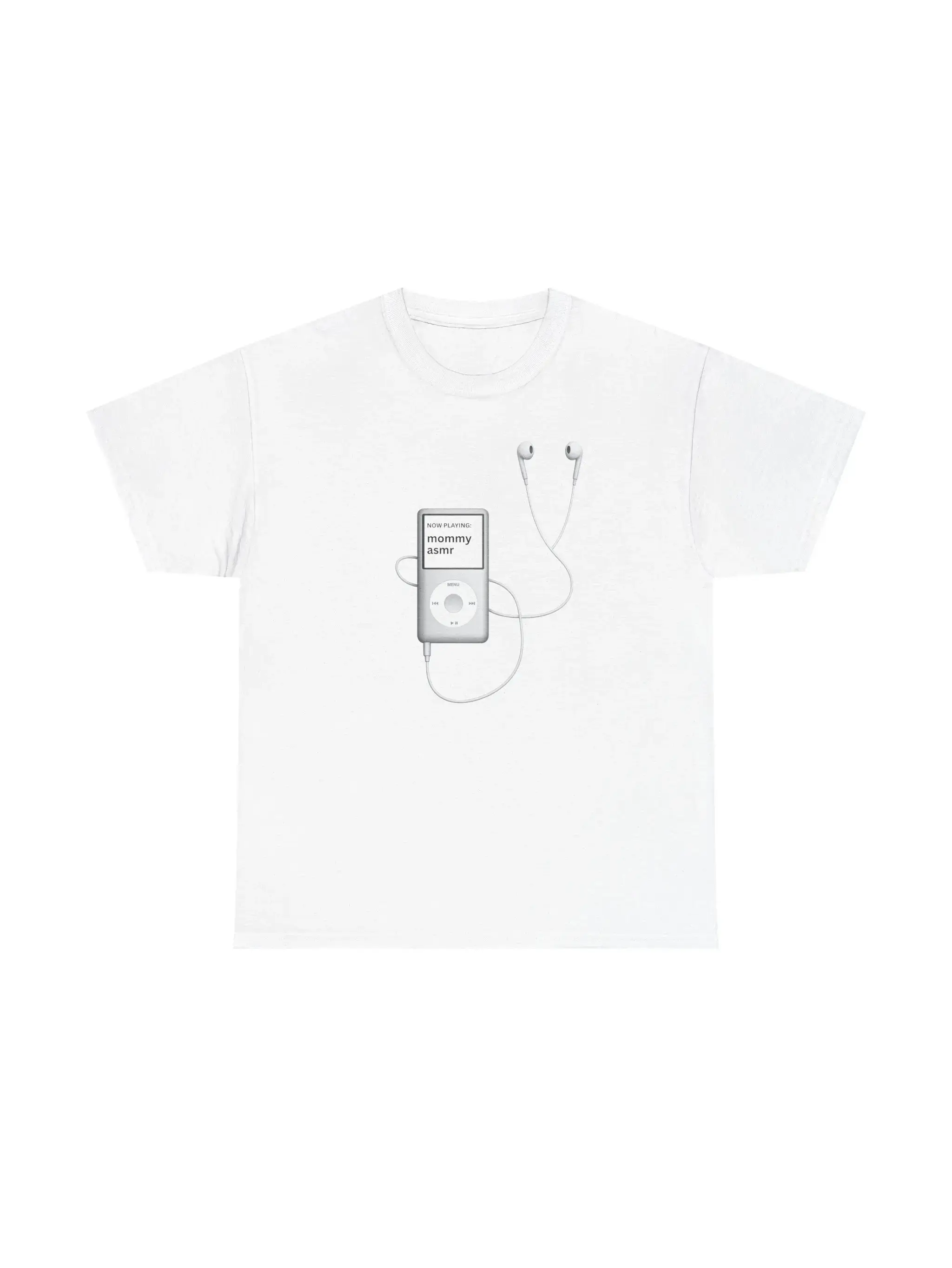 Graphic  MOMMY ASMR  Cotton Say You Swear Eat Sleep Goon Repeat T-Shirt Anime Short Sleeve Tshirt loose fit casual daily wear vintage design traditional standard pullover  sleeve casual basketball fan shirt camo football hip-hop funny book white tee