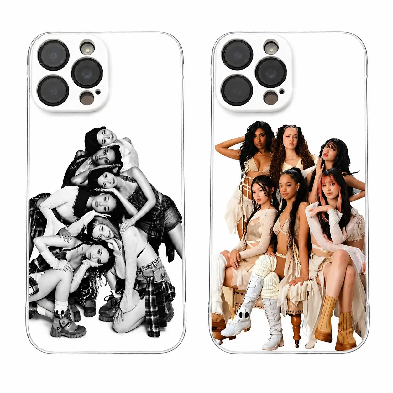 katseye phone case iPhone phone case 15 16 17 pro promax plus phone case The new borderless design  perfectly protects your mobile phone.