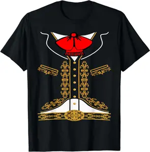 [Pure Cotton Graphics Tee] Mariachi Charro Mexican Costume For Cinco De Mayo Halloween T-Shirt