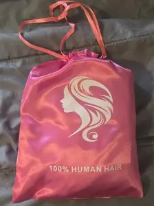 Silky Bag Hair Bag Storage Bag For Wig 1 Count