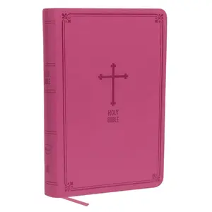 NKJV Deluxe Gift Bible: Pink Leathersoft Edition with Red Letter Comfort Print Imitation Leather
