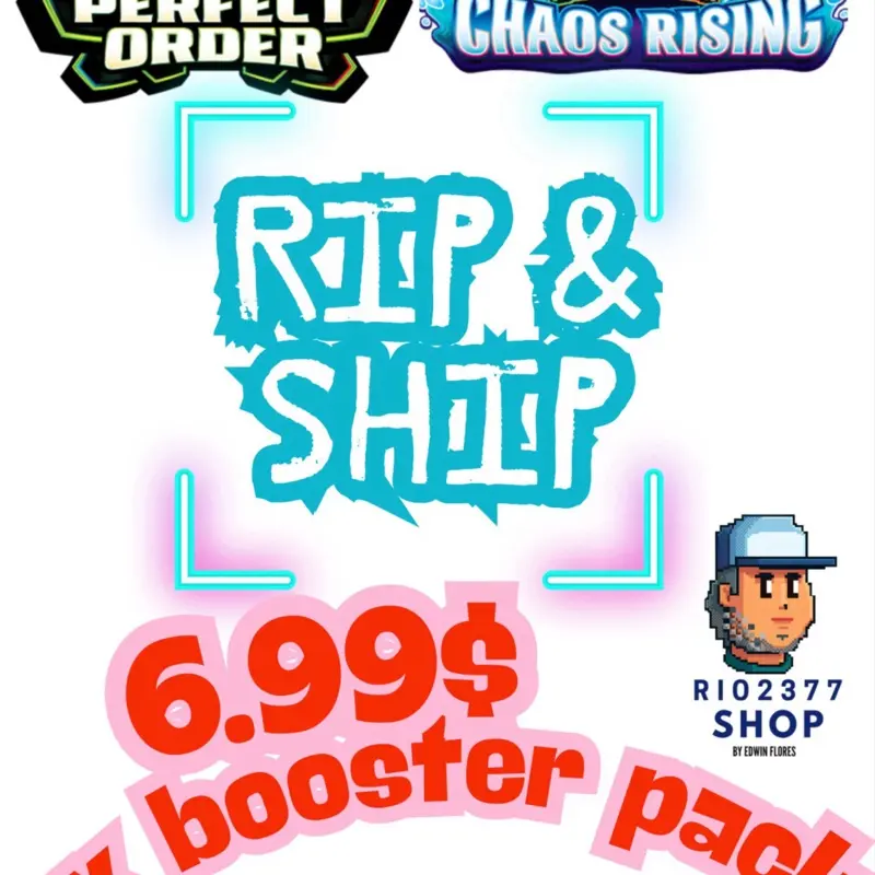 Open live RIP & Ship booster pack
