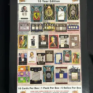 2026 Pieces of the Past 10 Year Edition Hobby Box