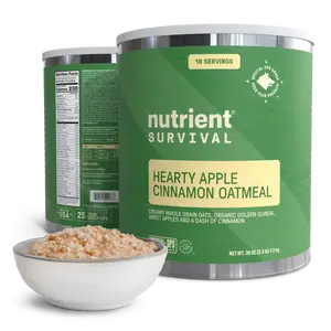 Hearty Apple Cinnamon Oatmeal #10 Can