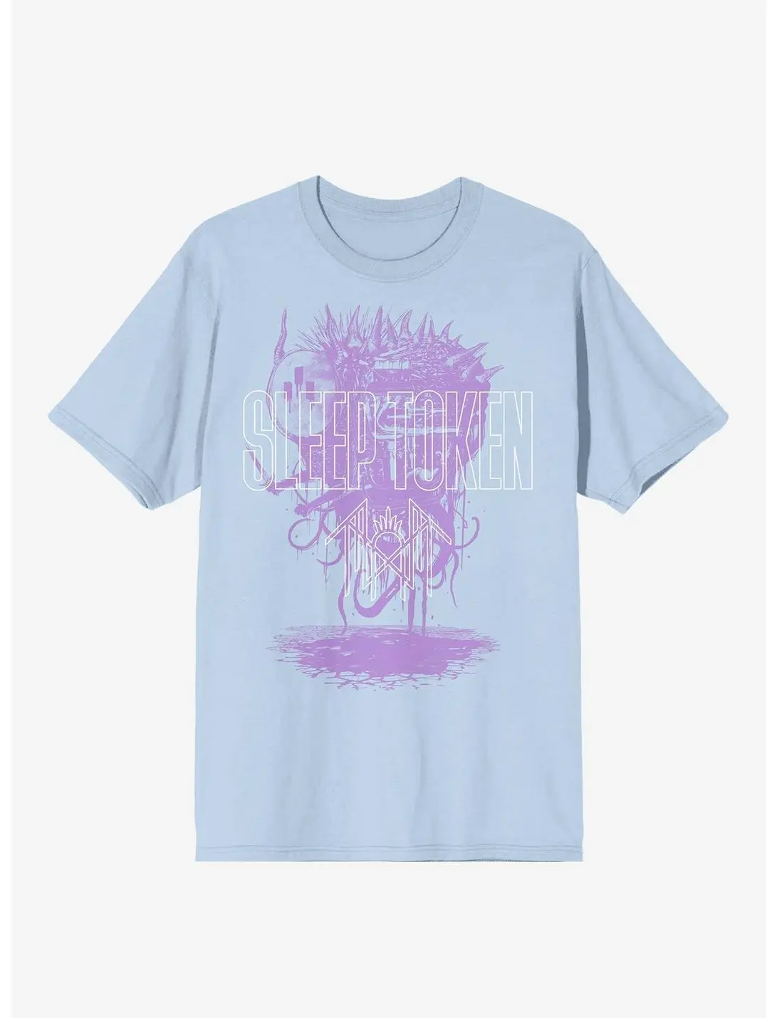 Sleep Token DYWTYLM Boyfriend Fit Girls T-Shirt Hot Topic Exclusive T-Shirt Sleep Token Shirt, Even In Arcadia Shirt, Scene Sleep Token Even In Arcadia Shirt
