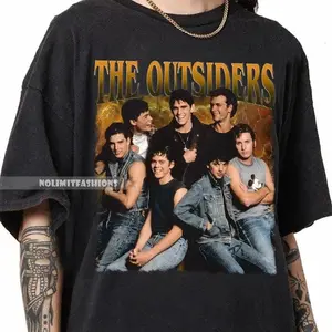 [Sale Up To 50%] The Outsiders Vintage Shirt, The Outsiders Movie Bootleg 90s Graphic Tee, Stay Gold Ponyboy T-shirt, Graphic Streetwear T-shirt