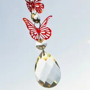 Broken butterfly strand suncatcher