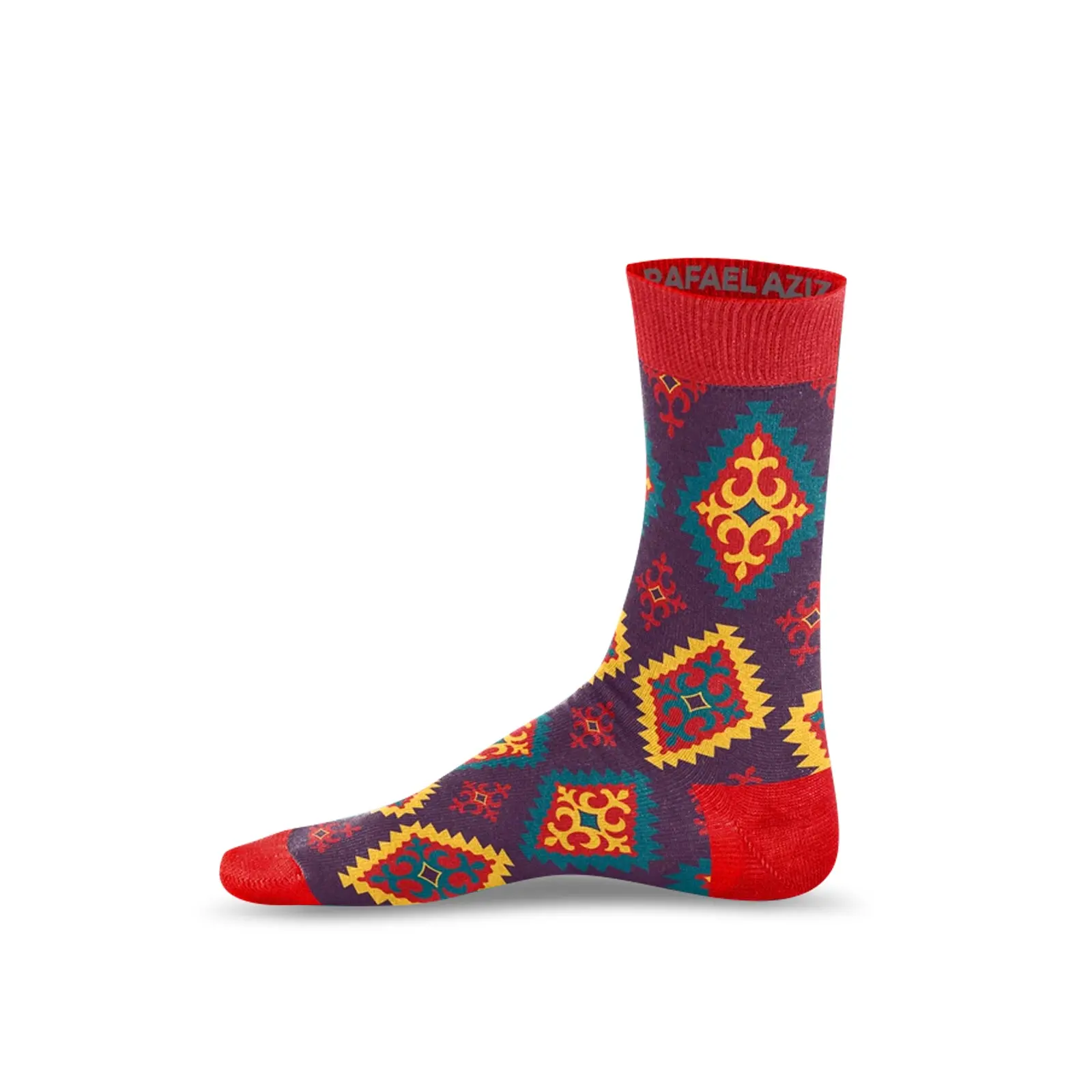 RAFAEL AZIZ Halva Designer Socks - Classic Socks for Men in Traditional Style - Perfect for Cultural Men's Wear