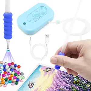 Electric  Painting Pen,Rechargeable Cordless  Art Pens,Vacuum Suction No Wax Needed,Quiet Lightweight  Painting Tools & Accessories,3 Speeds  Suction with 2 Storage Trays