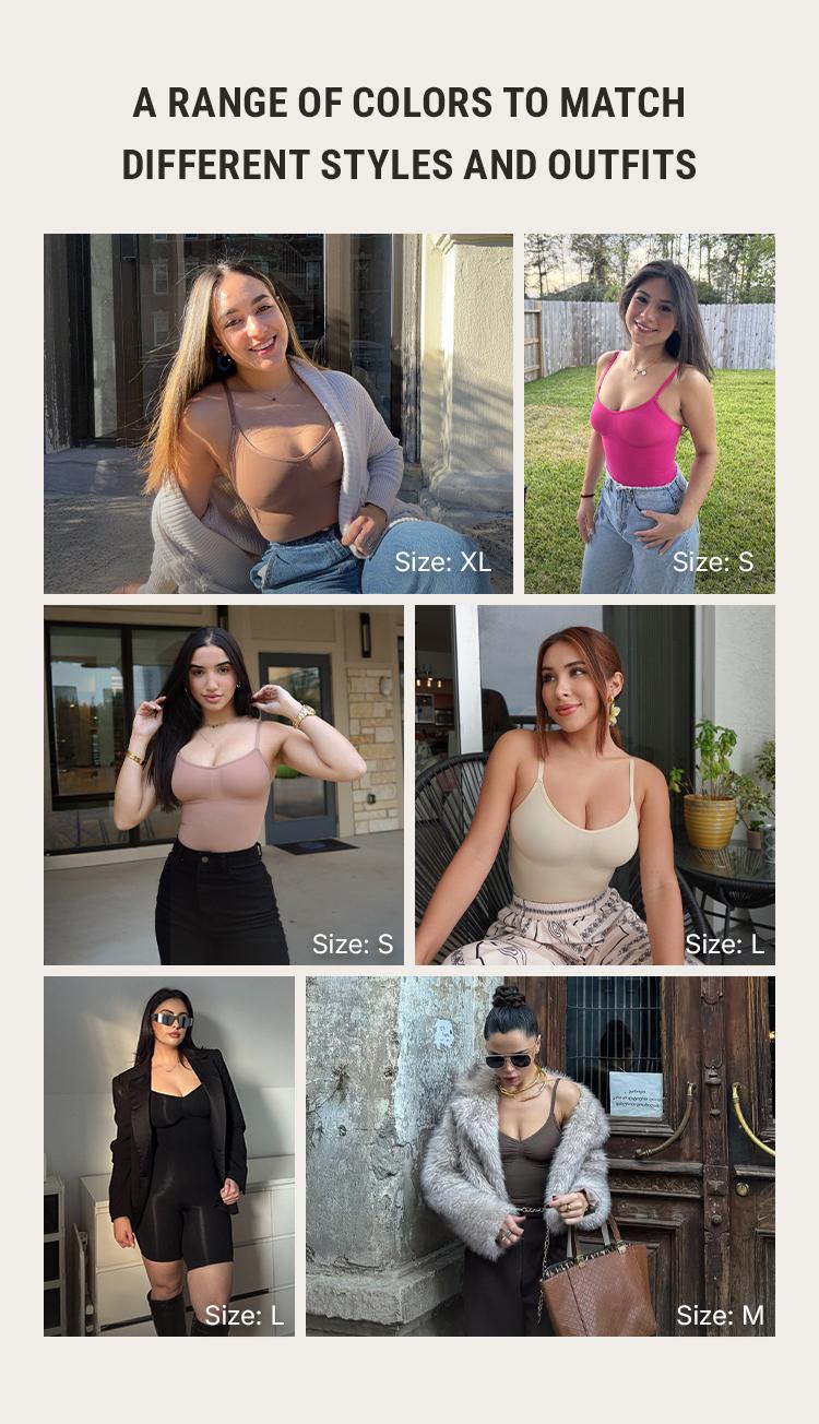 FeelinGirl Shapewear for Women Butt Lifter Bodysuit Tummy Control Shapewear Seamless Womenswear Comfort Spaghetti Strap Hip Underwear Basic Summervibes FeelinGirl Shapewear for Women Butt Lifter Bodysuit Tummy Control Shapewear Seamless Womenswear Comfort Spaghetti Strap Hip Underwear Basic Summervibes