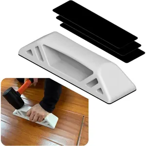 Gap Fixer Tool, New Type, LVP Installation Kit with 3 Reusable Pads & Plank with Bag, Suitable for LVP, Laminate and Wood Flooring