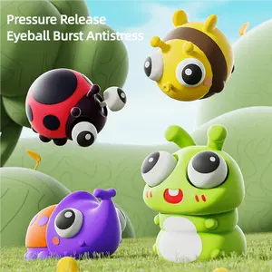 Pop Eye Cartoon Insect Animal Squishy Squeeze Novelty Toy Squishy Fidgeting Fun Antistress Adult Sensory Toys Kids Toys Gifts