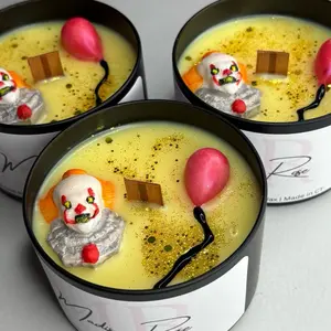 Hiya Georgie! - Horror Movie Candle - Scented Buttered Popcorn - Hand Poured 100% Soy Wax Jar