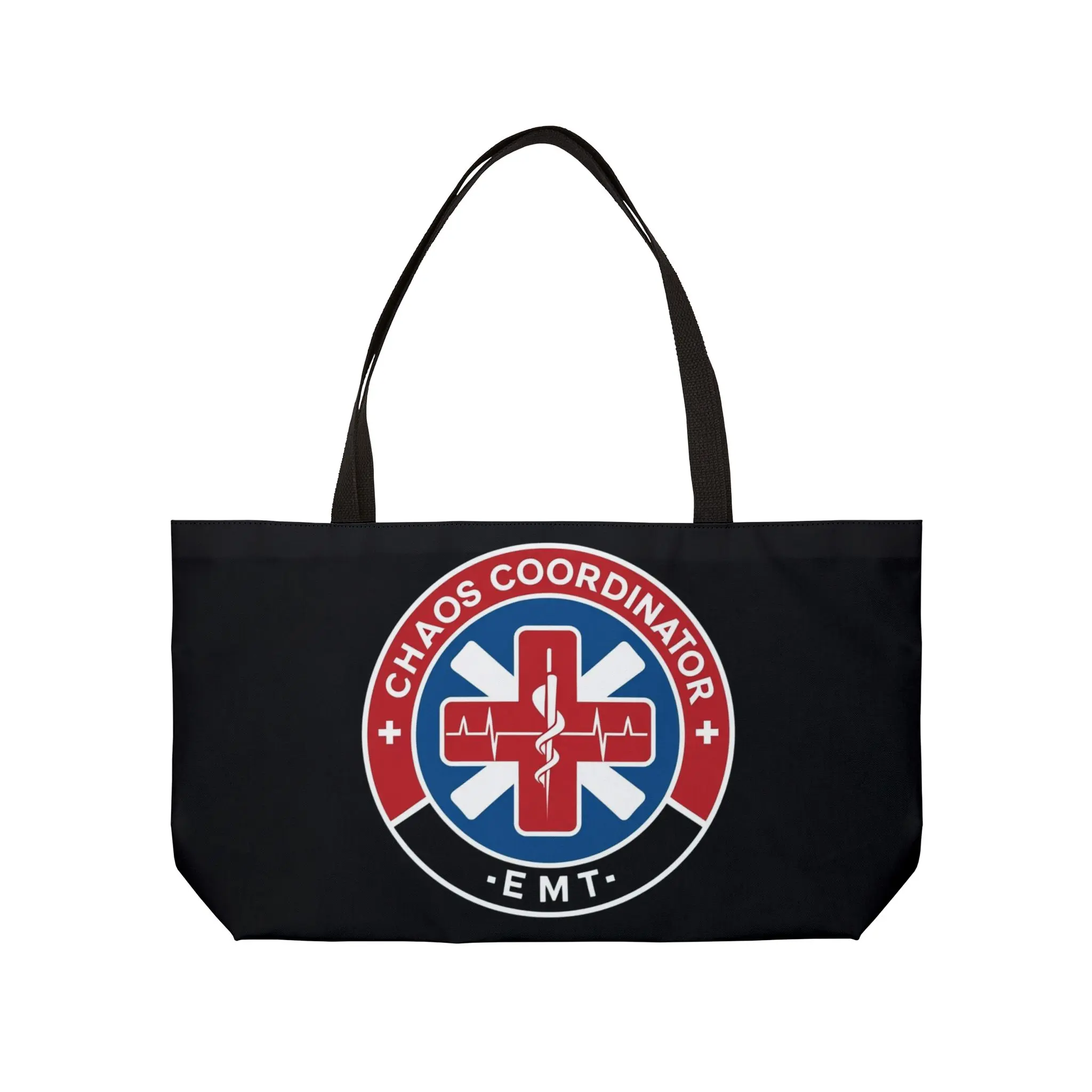 Chaos Coordinator EMT Weekender Tote Bag, Perfect for Nurses, Medical Professionals, Travel, Beach Days, Gift for EMTs