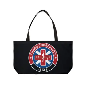 Chaos Coordinator EMT Weekender Tote Bag, Perfect for Nurses, Medical Professionals, Travel, Beach Days, Gift for EMTs