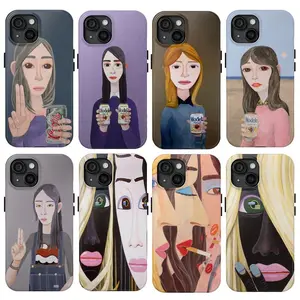 Raf Simons x Brian Calvin Phone Case, Perfect Art Gift For Him Her, Case Cover For iPhone 16 15 14 13 12 11