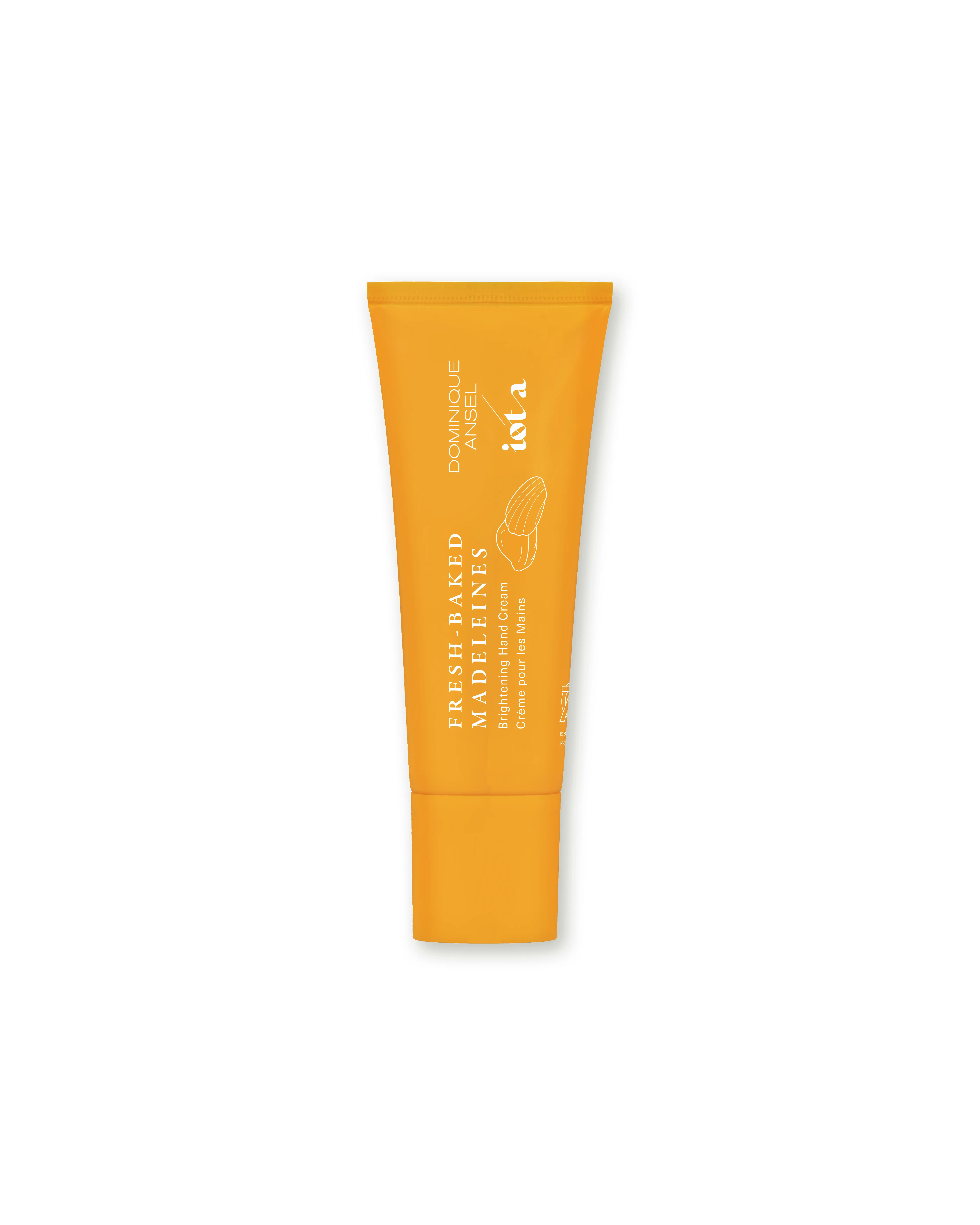 iota x Dominique Ansel Brightening Hand Cream Shea Butter Ceramides Hyaluronic Acid Fresh-Baked Madeleines Scent Niacinamide Hand Lotion