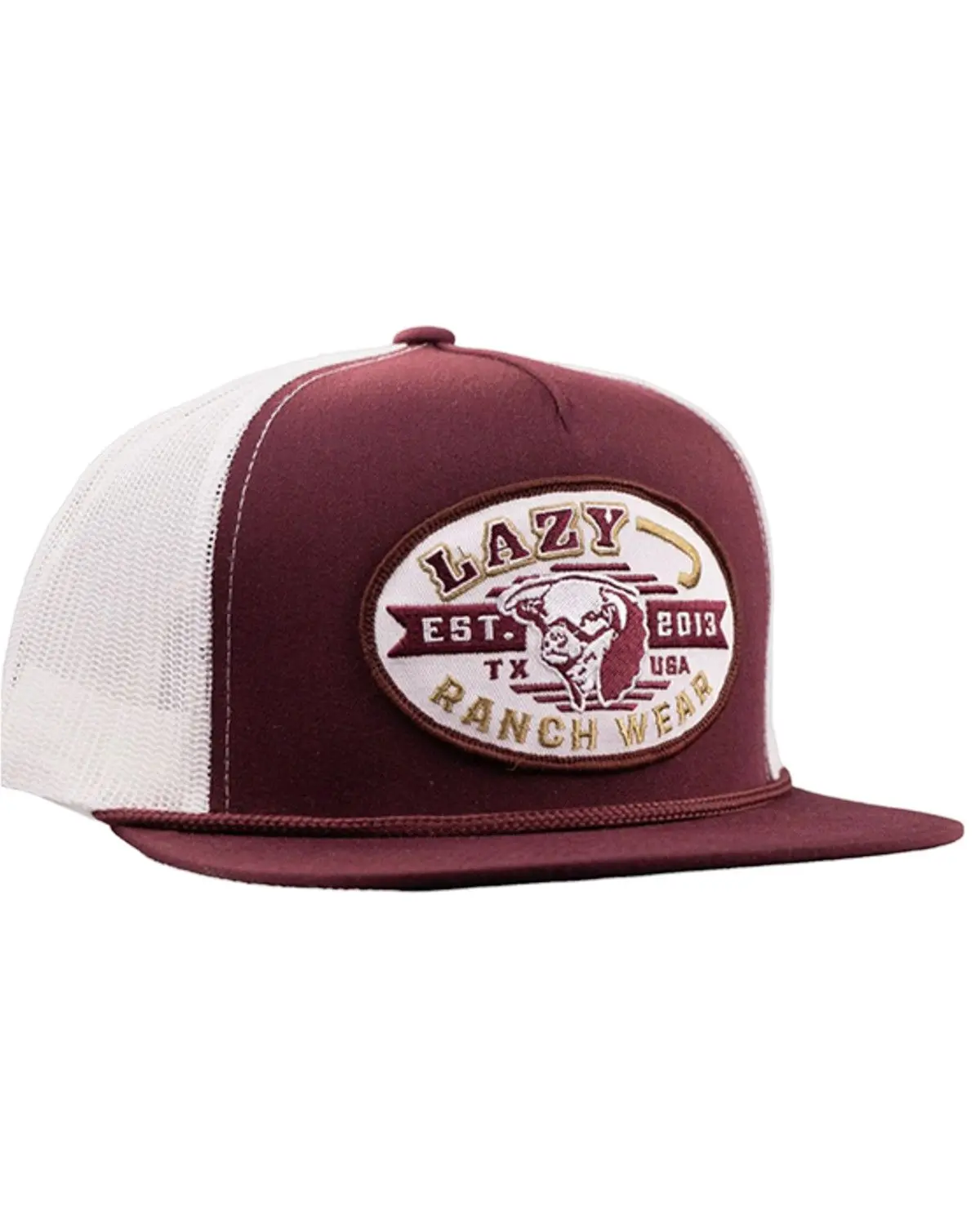Lazy J Ranch Wear Men's Men'S Cattle King Ball Cap - Marwht4-Ck
