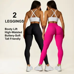 Butt-Lifting Scrunch Leggings – High-Waist, Tummy Control, Seamless Compression