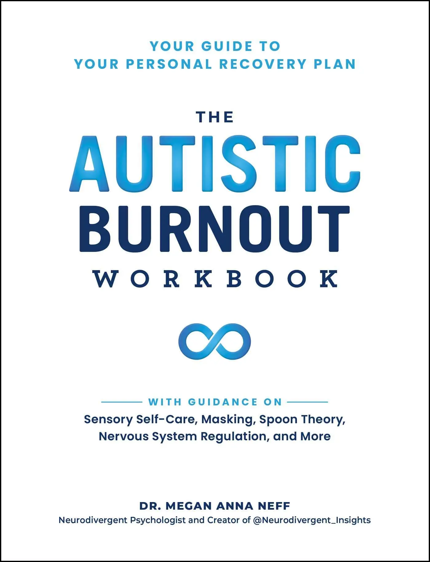 The Autistic Burnout Workbook: Your Guide to Your Personal Recovery Plan -- Megan Anna Neff - Paperback