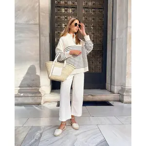 Striped Knitted Sweater