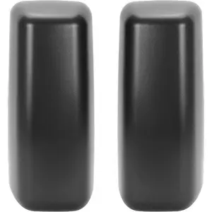 HECASA Pair Mirror Cover Compatible with 2003-2009 Chevy Chevrolet Kodiak C4500/ C5500 GMC Topkick C4500/ C5500 Replacement for 20791441 Outer Side View Mirror Cap Cover Trim Left & Right Side - 2PCS
