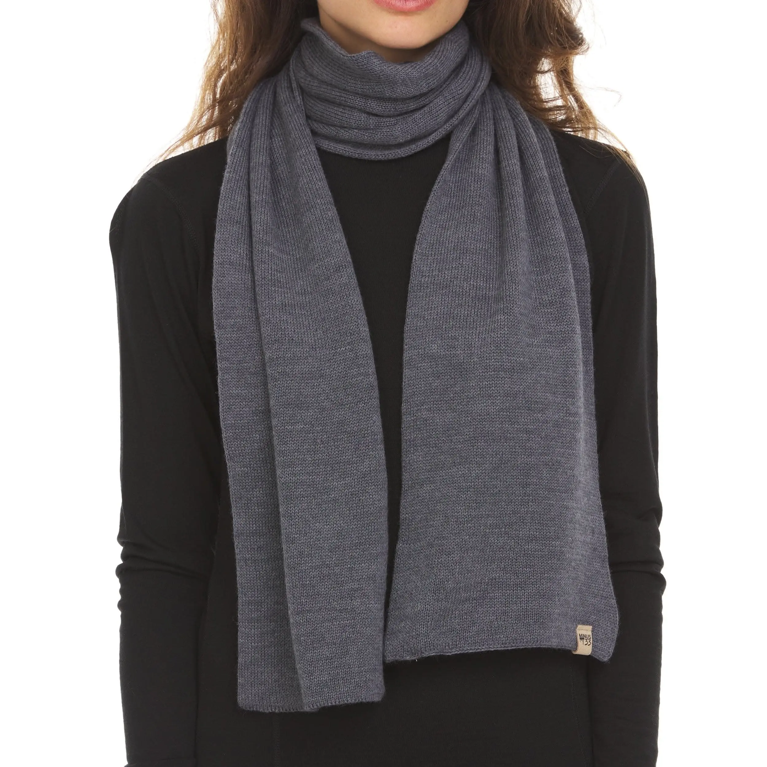 USA Made Merino Wool Knit Scarf | 100% Merino Wool